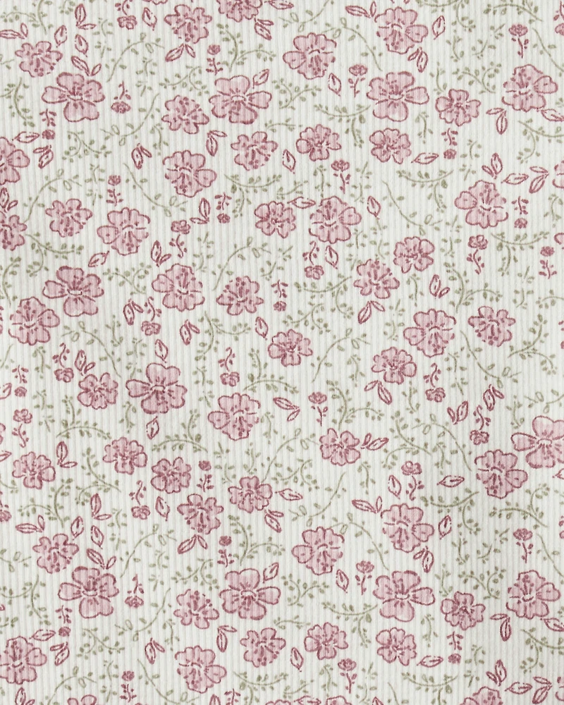 Baby Girl 2-Pack Organic Cotton Ribbed Tees