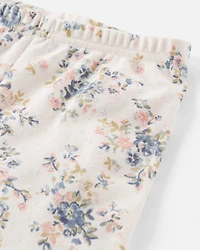 Toddler Girl Organic Cotton Pajamas Set
