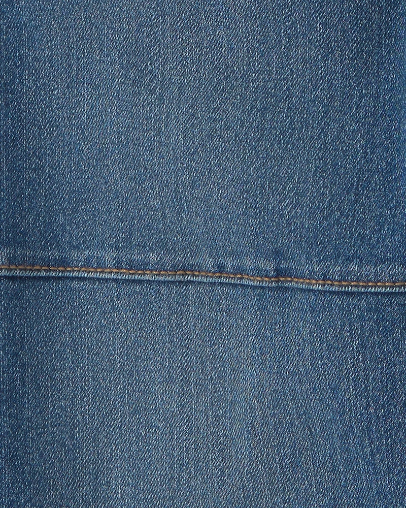 Boys Denim Relaxed Joggers - Medium Wash