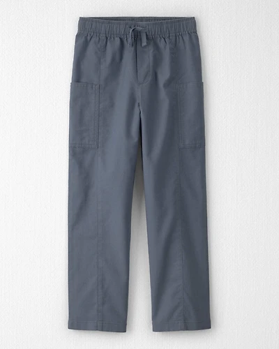 Boys Relaxed Linen Pants Made with Organic Cotton