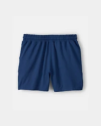 Boys Mesh Active Shorts - Blue