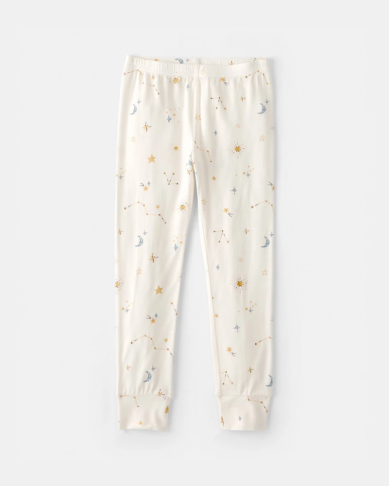 Toddler Constellation PurelySoft 2-Piece Pajama Set - Cream