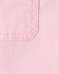 Girls Utility Shorts - Pink