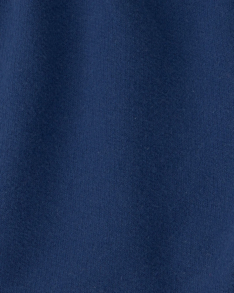Baby Boy French Terry Shorts - Navy Blue