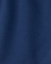 Baby Boy French Terry Shorts - Navy Blue