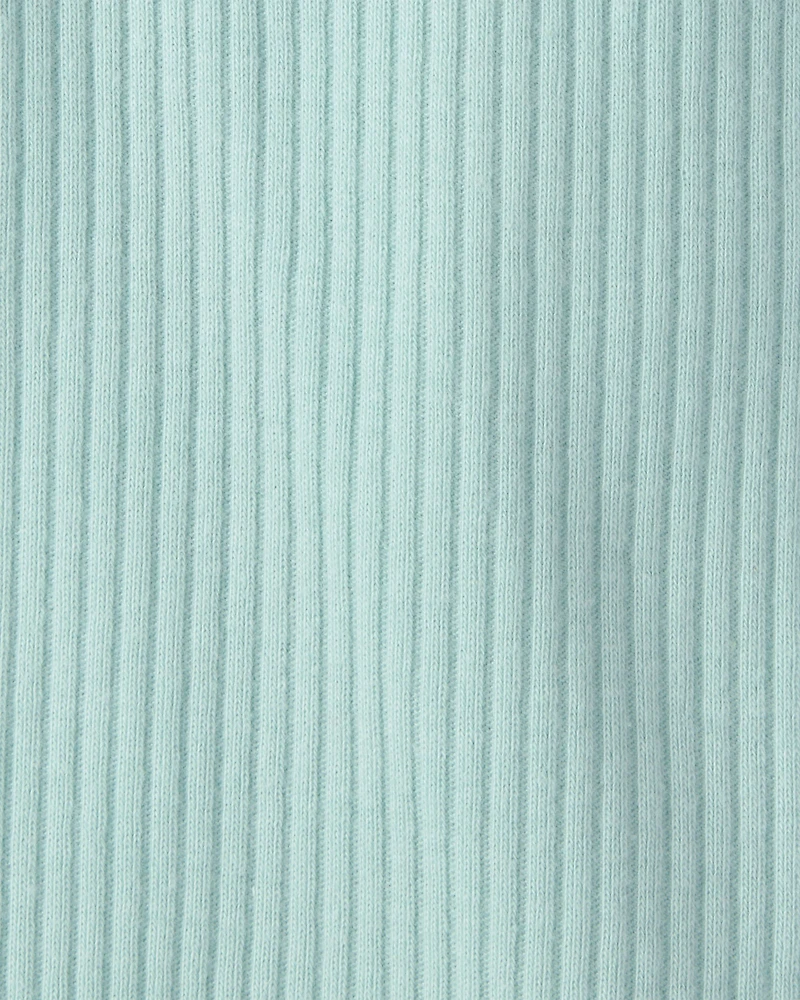 Baby Girl 5-Pack Multipack Ruffle-Sleeve Bodysuits - Pink/Blue/Green