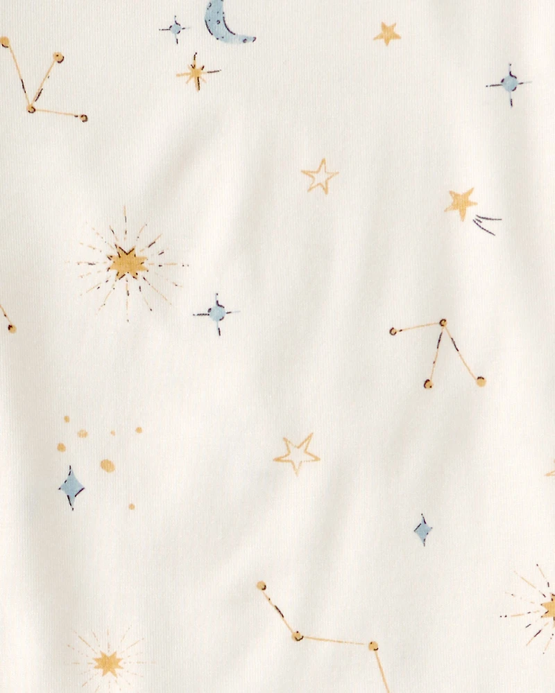 Toddler Constellation PurelySoft 2-Piece Pajama Set - Cream