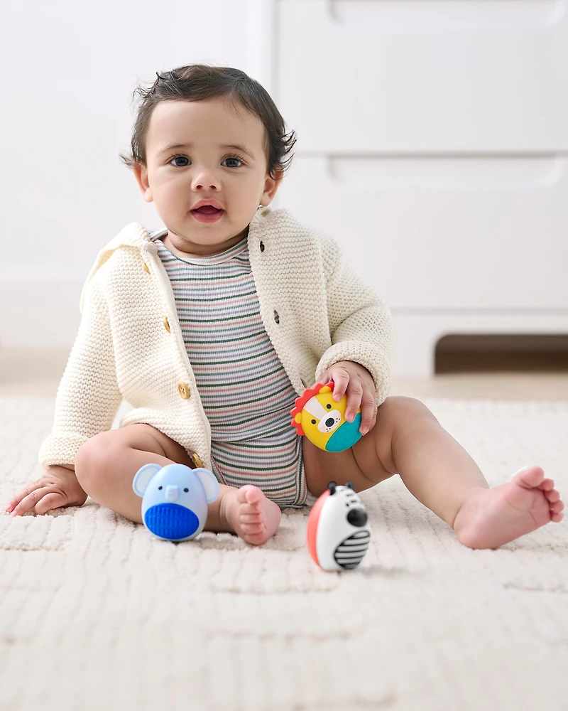 Baby Jungle Beats Baby Egg Shaker Set of 3