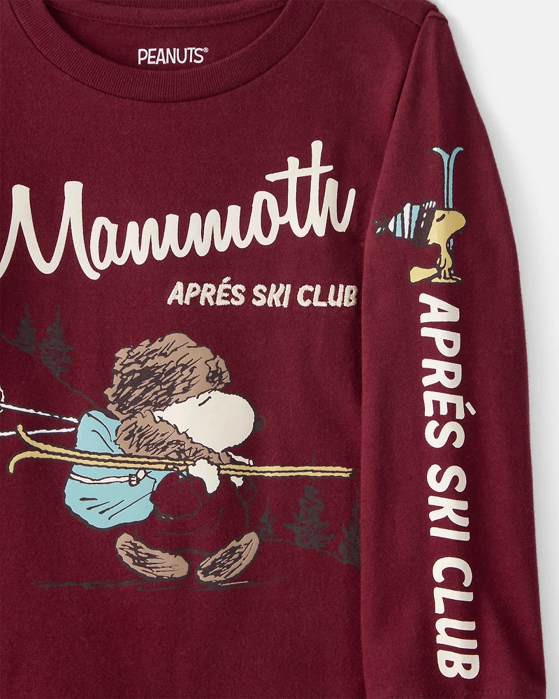 Toddler Boy Peanuts Snoopy Graphic Tee - Red