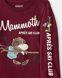 Toddler Boy Peanuts Snoopy Graphic Tee - Red