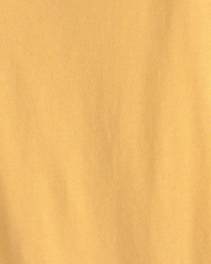 Boys Striped Short-Sleeve T-Shirt - Yellow