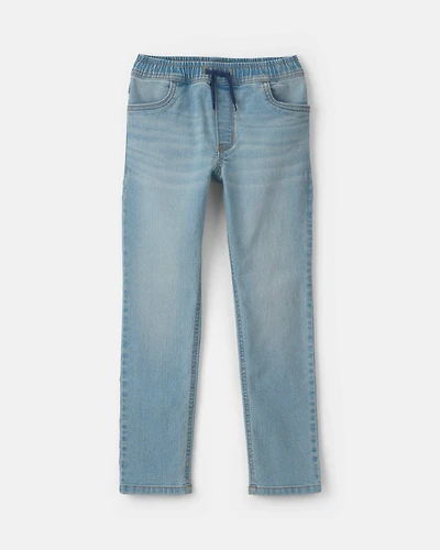 Boys Denim Straight Jeans - Light Wash