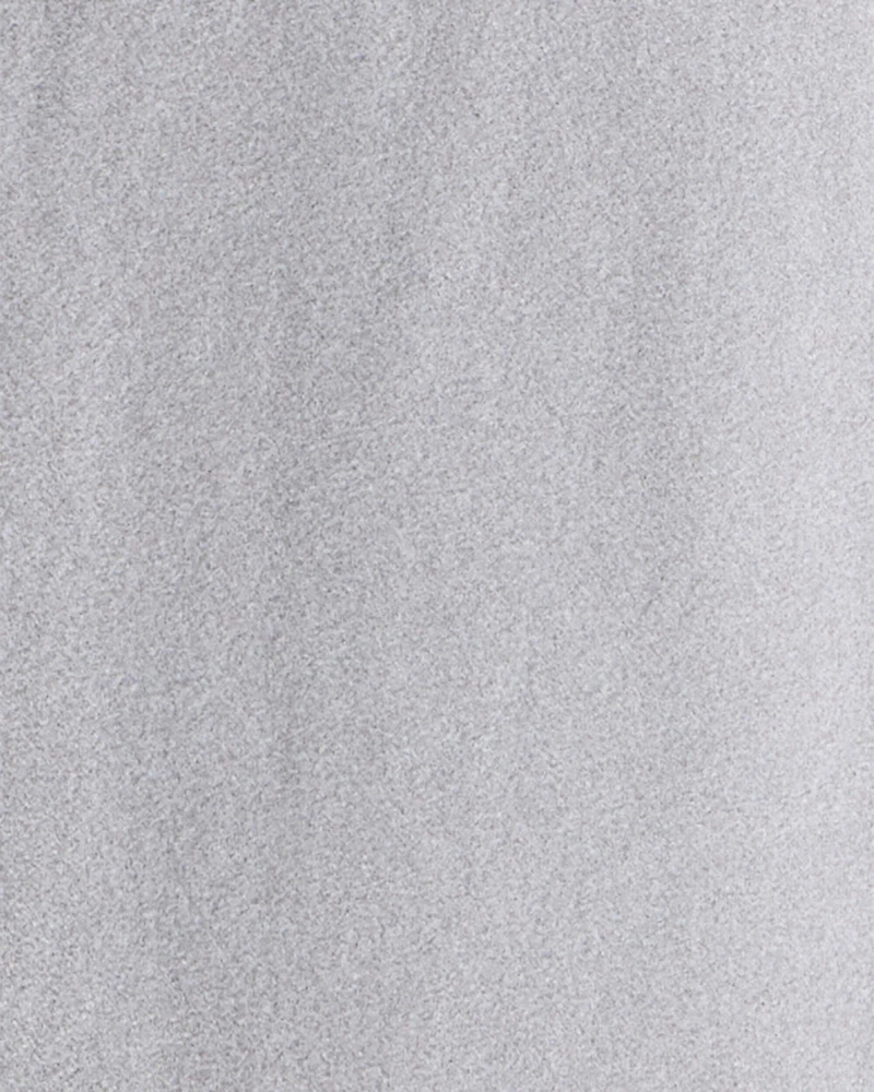 Girls Microfleece Flare Pants - Grey