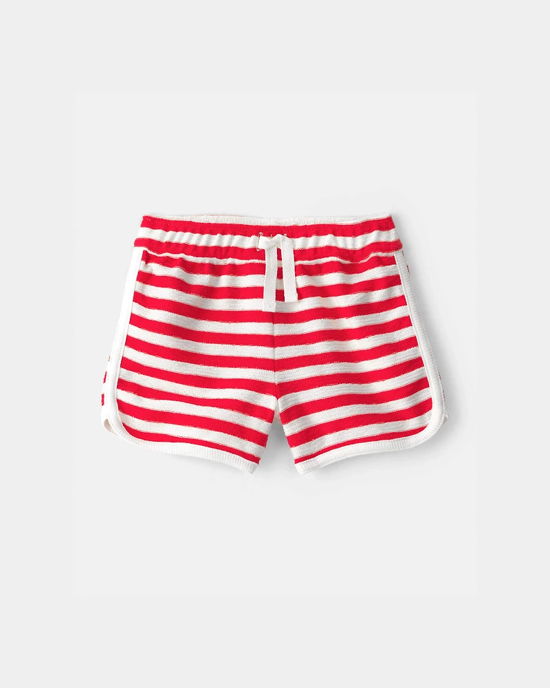 Baby 2-Piece Top & Short Set - Red