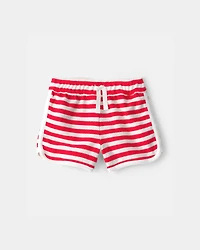 Baby 2-Piece Top & Short Set - Red