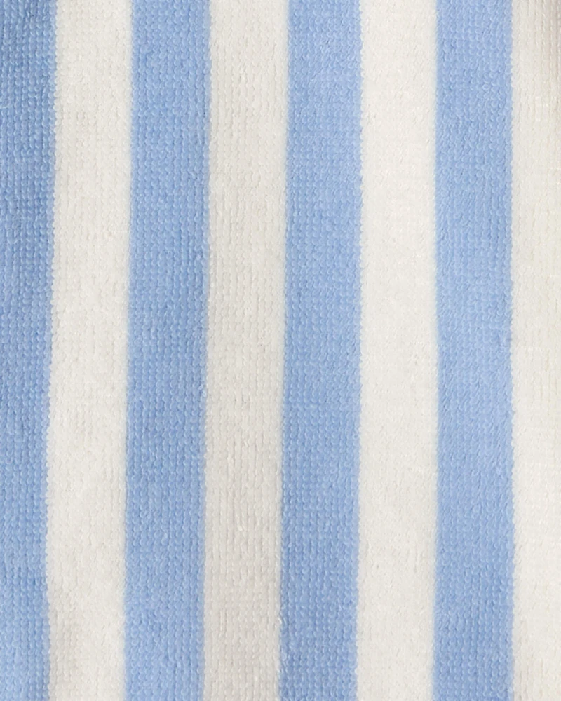 Toddler Organic Cotton Cover Up in Stripes