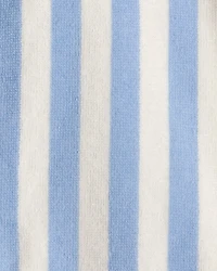 Toddler Organic Cotton Cover Up in Stripes