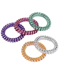 5-Pack Plastic Hair Ties