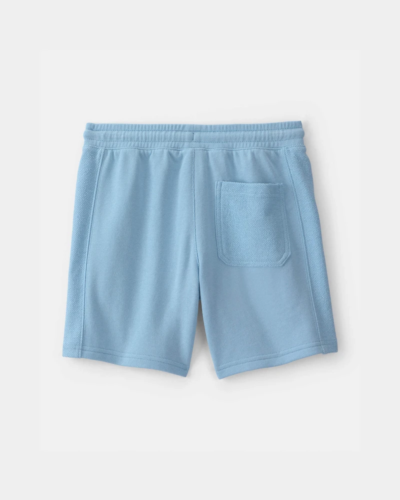 Boys Varsity French Terry Shorts - Blue