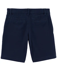 Girls Stretch Chino Shorts