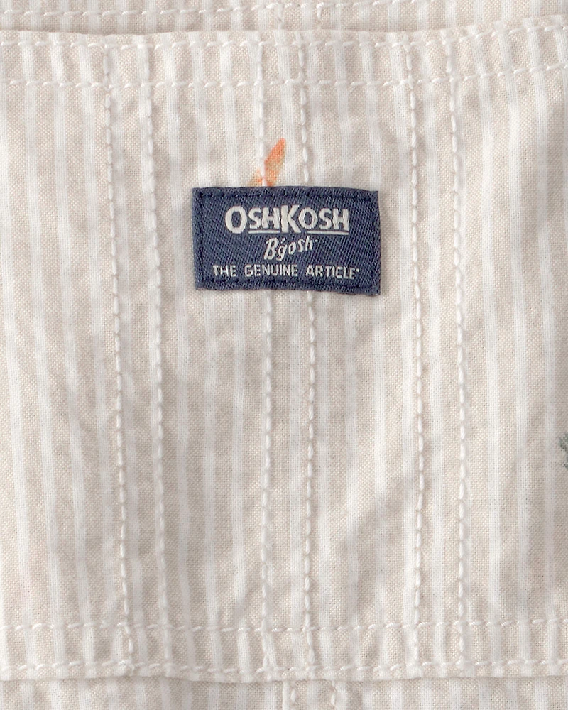 Baby Easter Carrot Shortall - Cream