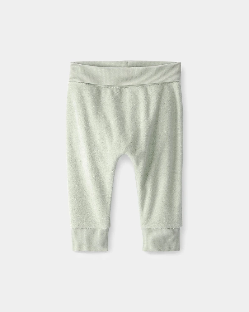 Baby 2-Piece Road Trip Graphic Tee & Pant Set - Green