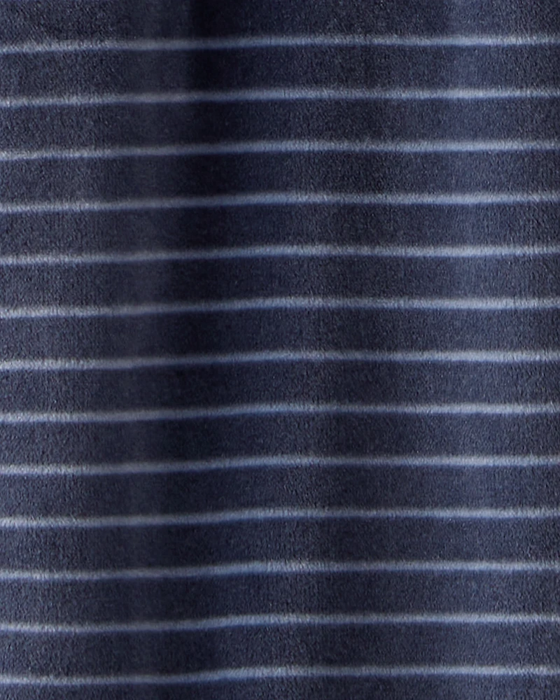 Baby Boy 2-Piece Bear Velour Sweatshirt & Jogger Set - Blue