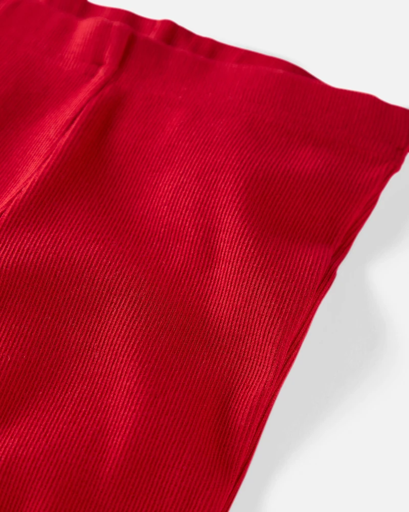 Toddler Girl 2-Piece Set Made with Organic Cotton in Forever Hearts Print