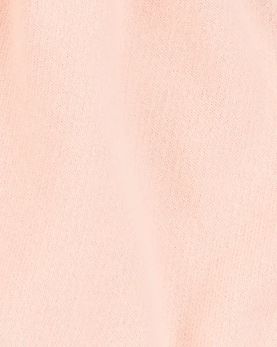 Baby Girl Pull-On French Terry Shorts - Pink