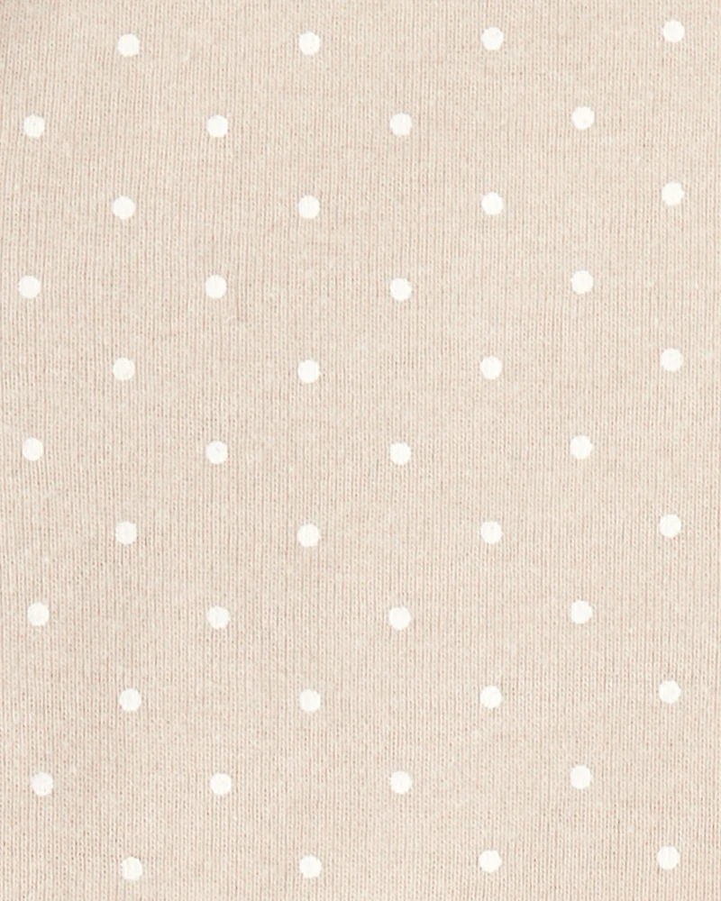 Baby Girl 5-Pack Cowgirl Print Cotton Multipack Bodysuits - White/Blue/Pink