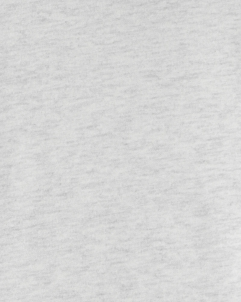 Boys French Terry Hoodie - Grey