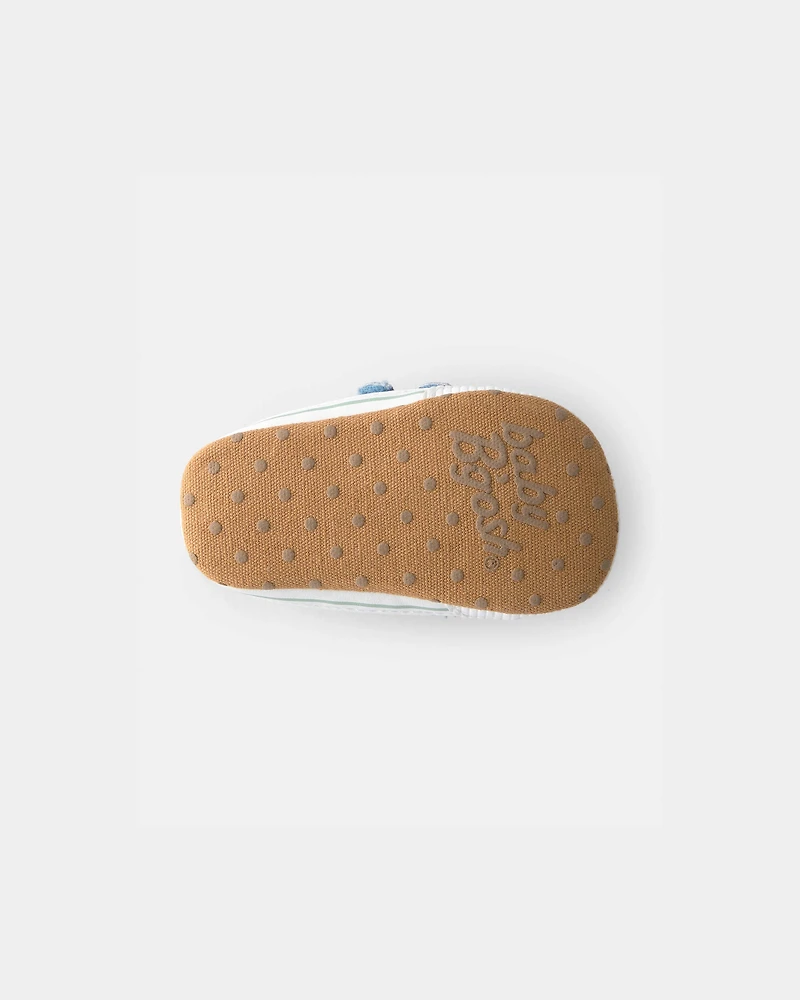 Baby Boy Chambray Casual Shoes - Blue