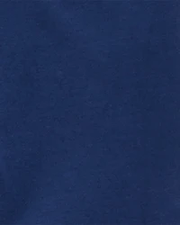 Baby 2-Pack Red & Navy Cotton Stretch Leggings