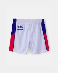 Toddler Umbro France Mesh Soccer Shorts - Blue/Red/White
