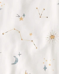 Baby 2-Pack Constellation PurelySoft Sleeper Gowns - Yellow/Cream