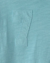 Boys New York Sports Long-Sleeve Hooded Tee - Blue