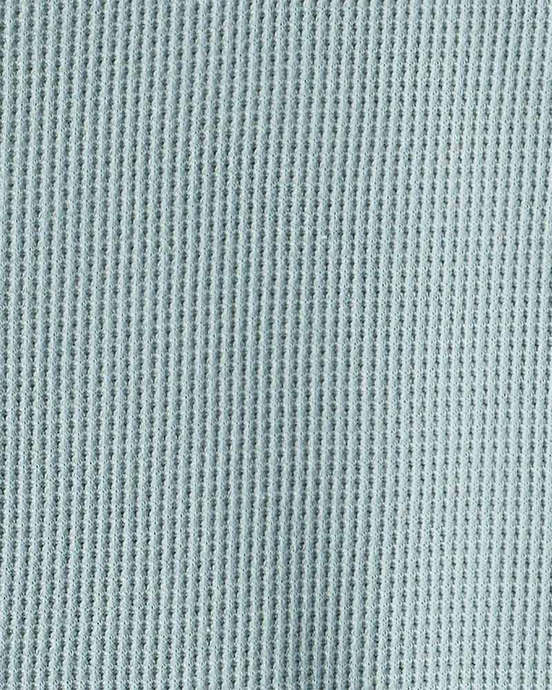 Toddler Boy Waffle Knit Long-Sleeve Tee & Pant Set - Green