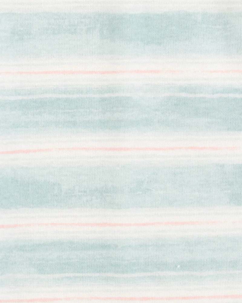 Kid 2-Piece Ribbed Tank Top & Textured Drawstring Skort Set