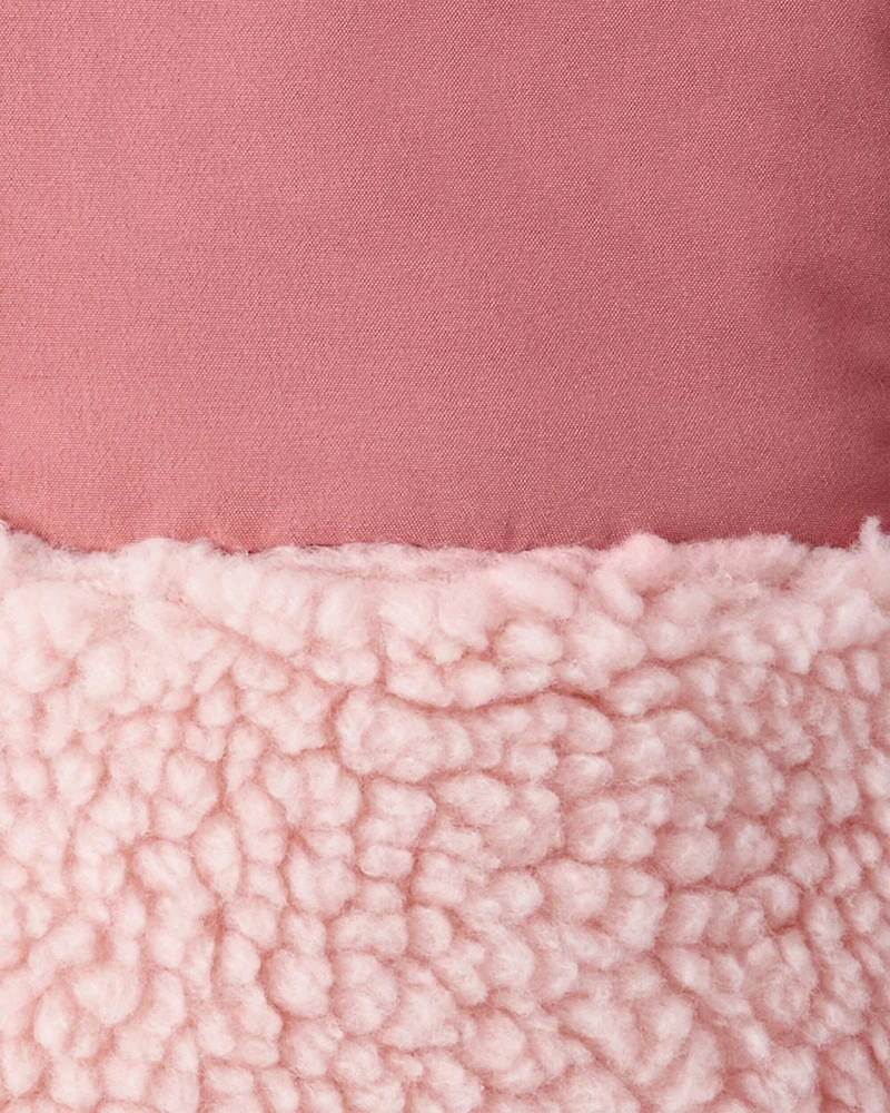 Baby Girl Fleece Vest - Pink