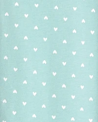 Baby Girl 2-Pack Floral Butterfly 100% Cotton Snug Fit 1-Piece Pajama - Blue/Pink