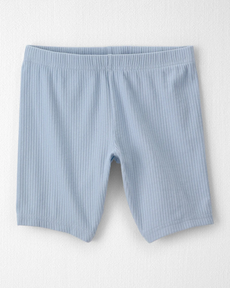 Girls 2-Piece Top & Short Set Made with Organic Cotton in Spring Bloom Print