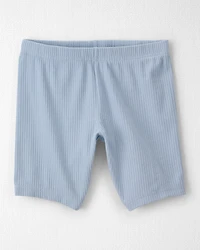 Girls 2-Piece Top & Short Set Made with Organic Cotton in Spring Bloom Print