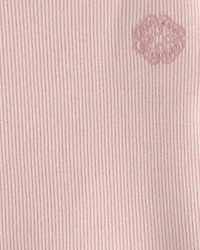 Baby Girl OshKosh Logo Ribbed Tee - Pink