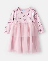 Baby Aristocats Long-Sleeve Tutu Dress