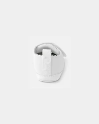 Baby Girl Swiss Dot Casual Shoes - White