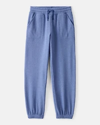 Girls 2-Piece DayDream Fleece Fleece Hooded Zip-Up Jacket & Joggers Set - Blue