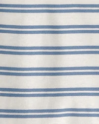 Baby Boy Striped Short-Sleeve Tee - Cream