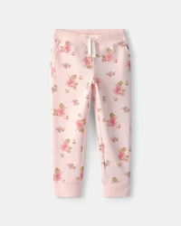 Toddler Girl 3-Piece Floral OshKosh Logo Layering Set - Pink