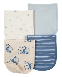 Baby 4-Pack Burp Cloths
