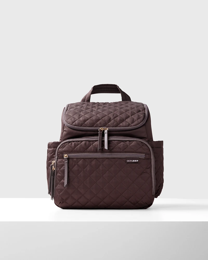 Forma Backpack Diaper Bag - Chocolate